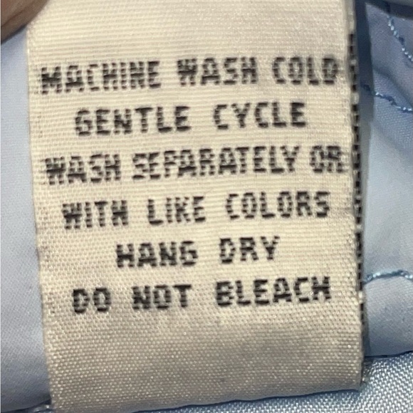 High Fever baby blue quilted‎ jacket size medium - Picture 9 of 12